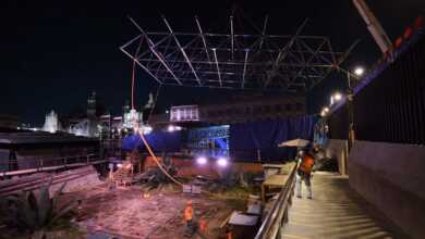 Instalación del nuevo techo del Templo Mayor terminará en el segundo semestre de este año: INAH