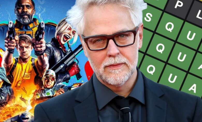 James Gunn casi falla en Squad Wordle Puzzle