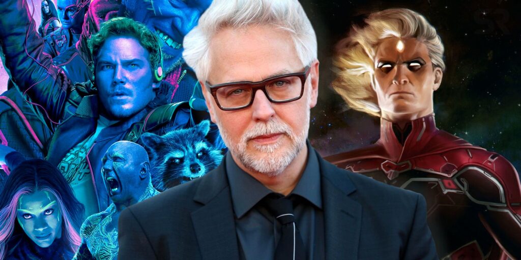 James Gunn comparte una foto de Adam Warlock de GOTG 3 que salió mal
