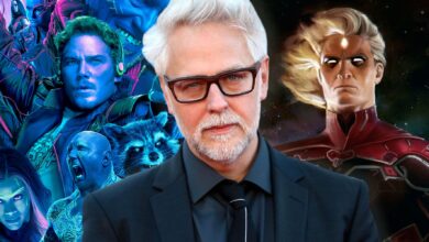 James Gunn comparte una foto de Adam Warlock de GOTG 3 que salió mal