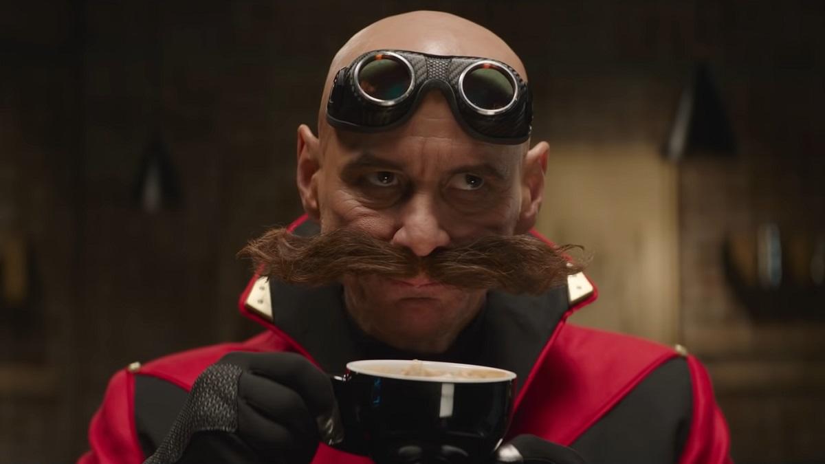 Jim Carrey de Sonic the Hedgehog 2 le dice a los niños reporteros que “podría tener suerte” y vencer a Sonic