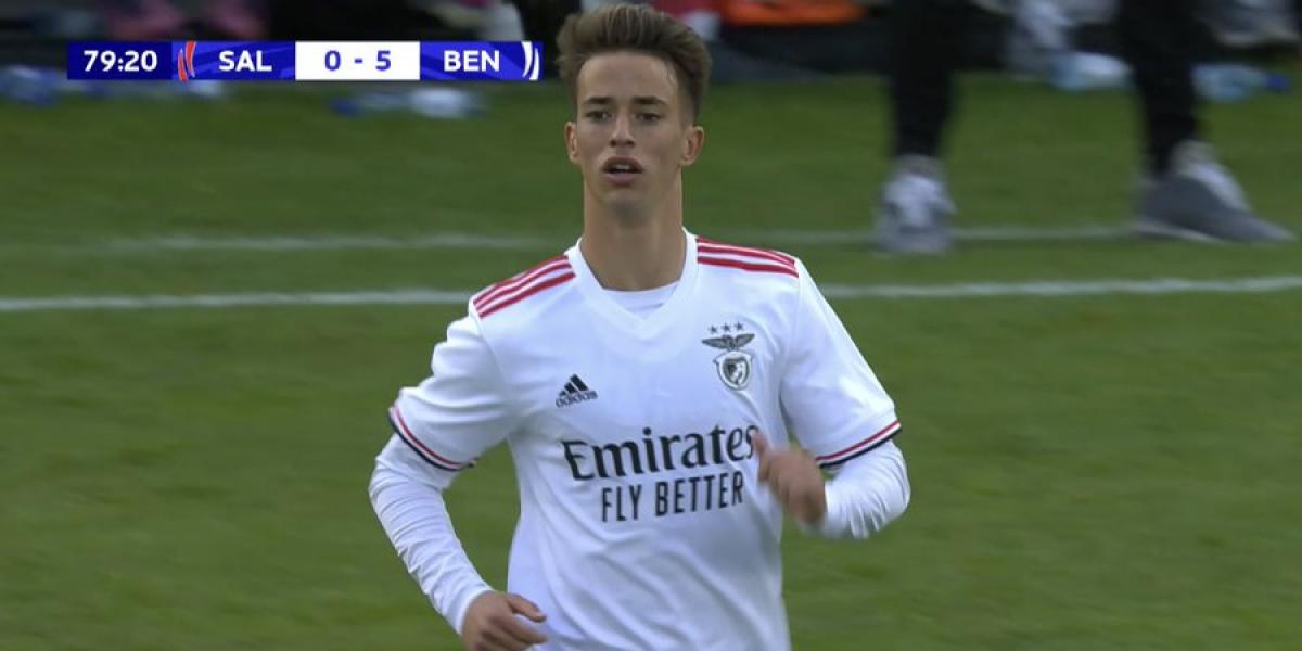 Joao Félix celebra la promesa cumplida por su hermano