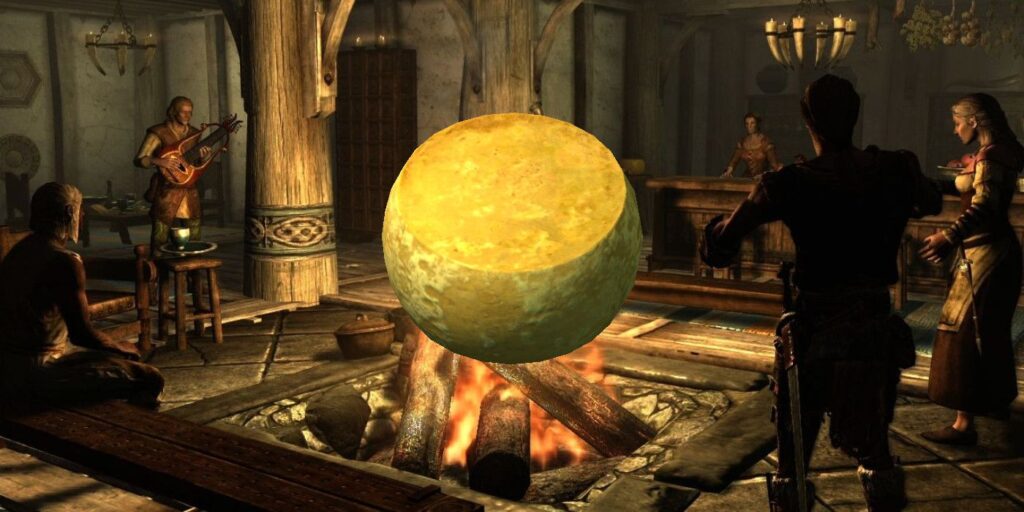 Jugador de Skyrim construye una casa hecha de queso