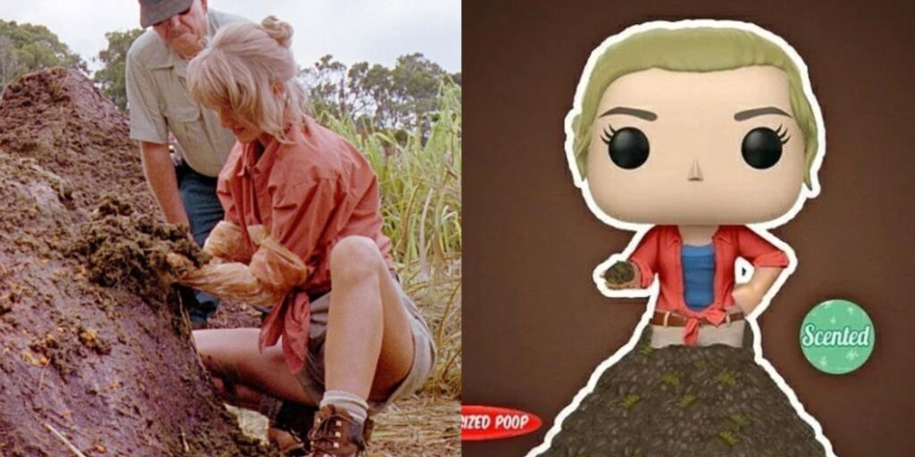 Jurassic Park Funko Concept pide en broma una figura perfumada de caca de dinosaurio