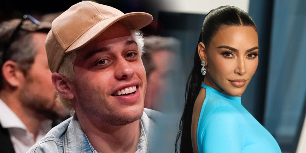 Kim Kardashian está 'lentamente' presentando a Pete Davidson a sus cuatro hijos
