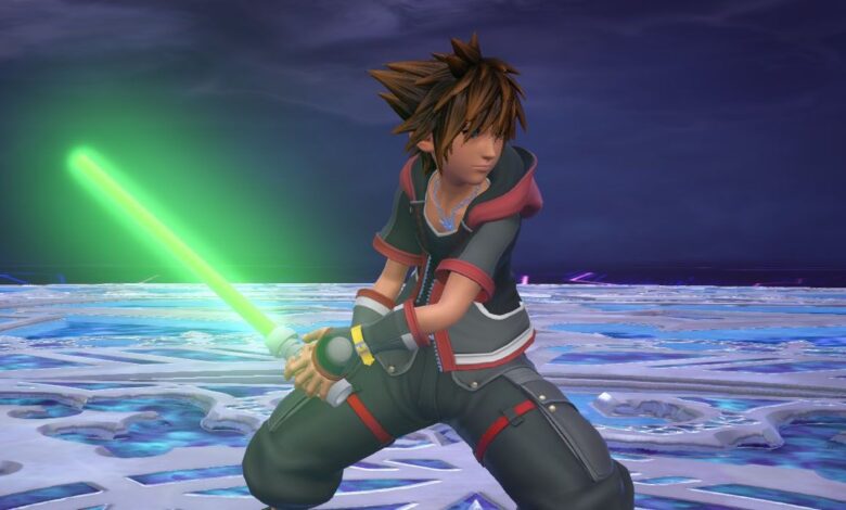 Kingdom Hearts 3 Mod permite a Sora empuñar un sable de luz