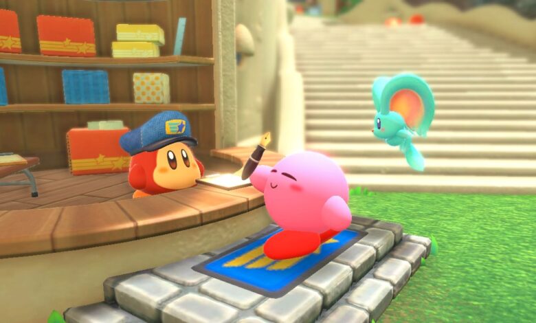 Kirby & The Forgotten Land: todos los códigos presentes en la ciudad de Waddle Dee