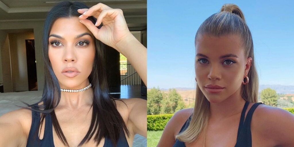 Kourtney Kardashian felicita el compromiso de Sofia Richie