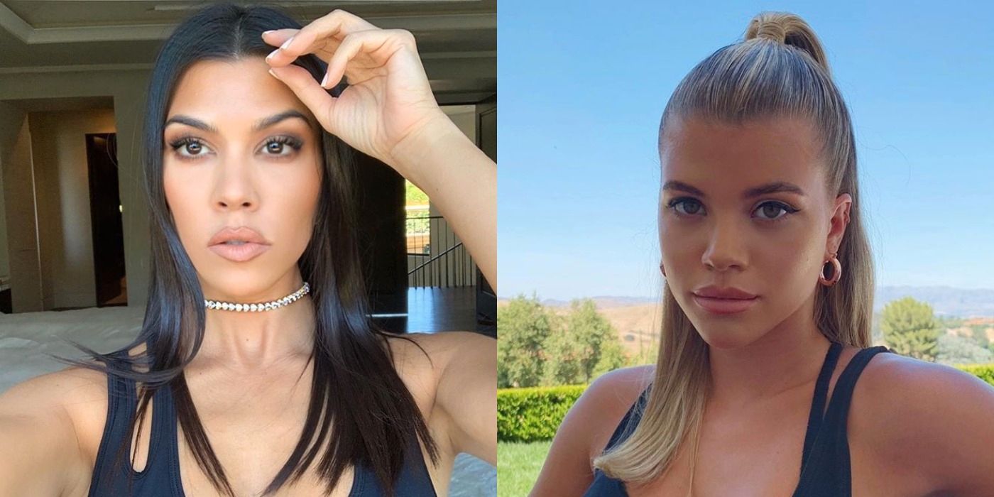 Kourtney Kardashian felicita el compromiso de Sofia Richie