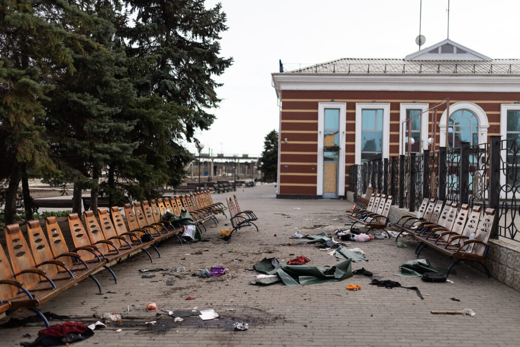 Kramatorsk se convierte en una ciudad fantasma tras la matanza de la estación
