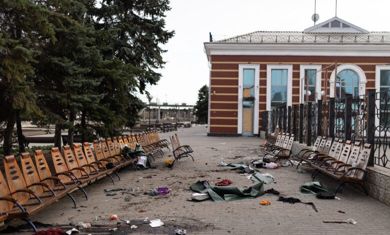 Kramatorsk se convierte en una ciudad fantasma tras la matanza de la estación