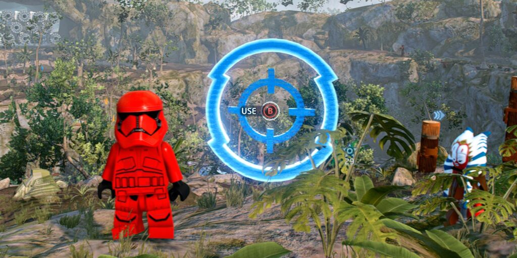 LEGO Star Wars: The Skywalker Saga - Todas las ubicaciones de las galerías de tiro