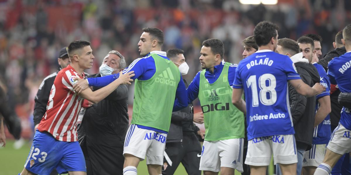 La Policía remitirá a antiviolencia los incidentes del derbi asturiano