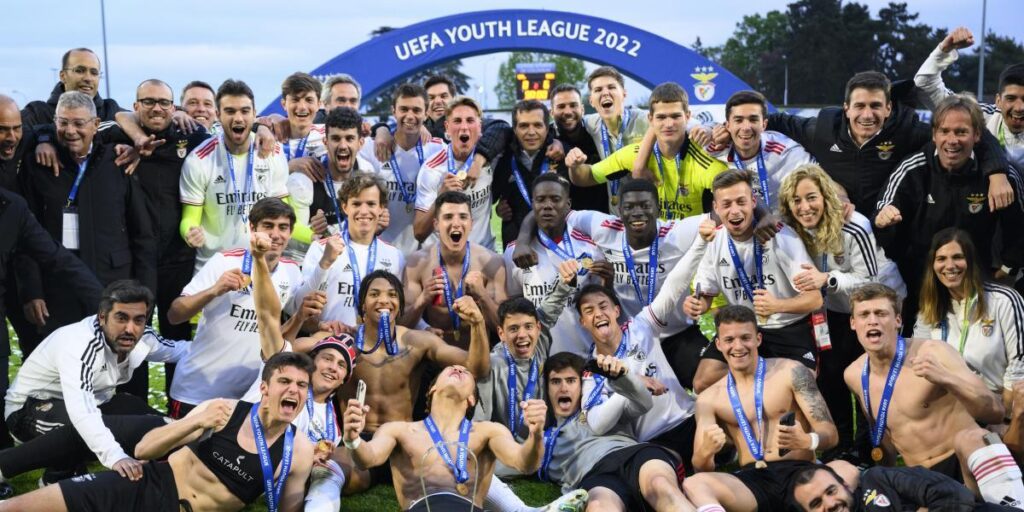 La Youth League, para el Benfica, que se exhibe y acaba con la maldición de Guttman (0-6)