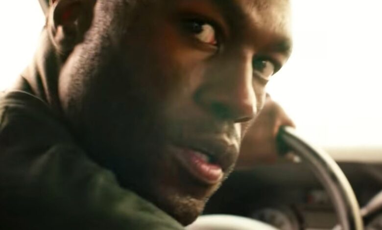 La ambulancia de Yahya Abdul-Mateen II Movie Driving Scared Jake Gyllenhaal