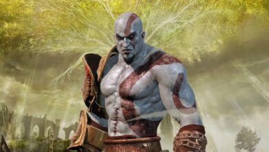 La construcción del anillo de Elden convierte a Kratos de God of War en un berserker empañado