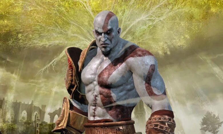 La construcción del anillo de Elden convierte a Kratos de God of War en un berserker empañado
