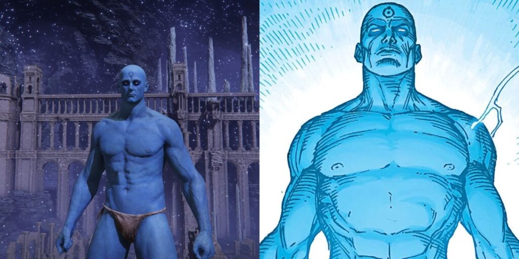 La creación de Elden Ring Dr. Manhattan de Watchmen es aterradoramente precisa
