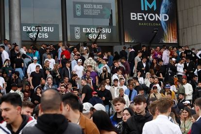 Imagen del multitudinario evento del grupo IM Academy en Badalona, el pasado 8 de abril.