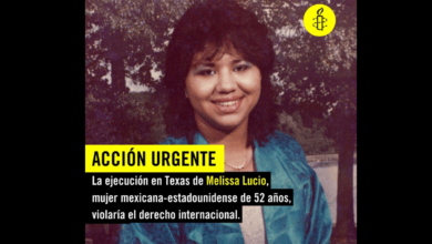 La ejecución de Melissa Lucio violaría el derecho internacional: Amnistía Internacional