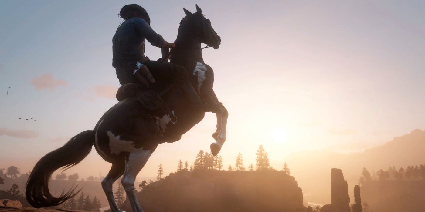 La equitación de RDR2 es indistinguible de un video en un caballo real