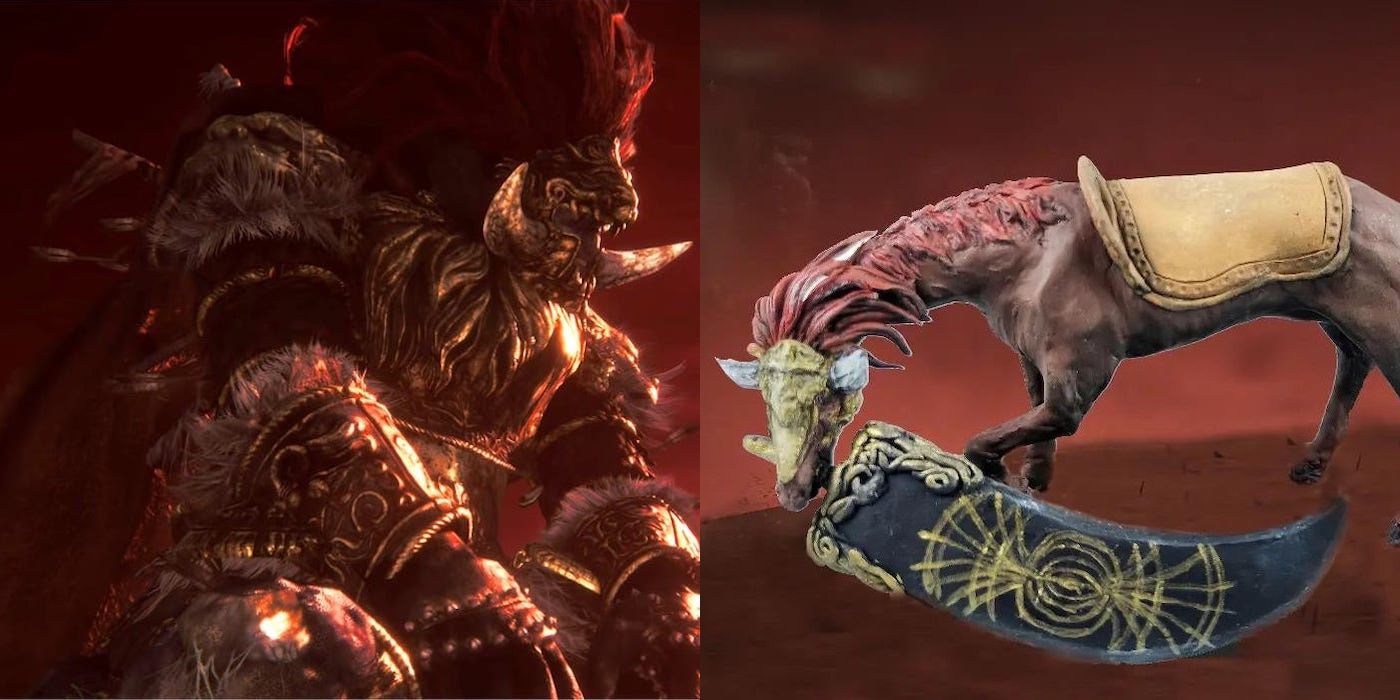 La escultura de Elden Ring imagina el caballo de Radahn como un jefe DLC