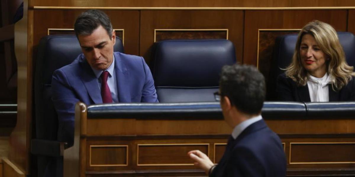 La foto de Pedro Sánchez y Yolanda Díaz de la que todo el mundo habla: "¿Hay boda?"