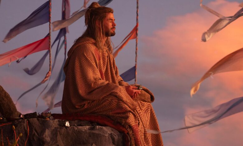 La imagen de la película Thor: Love & Thunder muestra una nueva mirada a la escena del tráiler