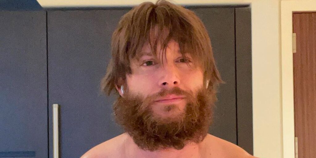 La impresionante barba de Soldier Boy se muestra en la imagen BTS de la temporada 3 de The Boys