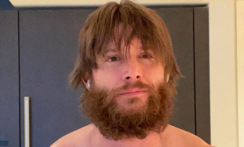 La impresionante barba de Soldier Boy se muestra en la imagen BTS de la temporada 3 de The Boys