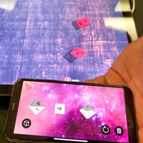 parte superior del juego en exhibición en pepcom nyc