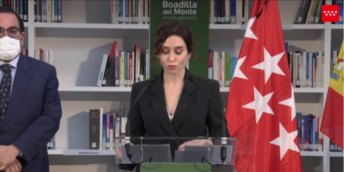 La respuesta viral de Hugo Silva al tuit de Ayuso