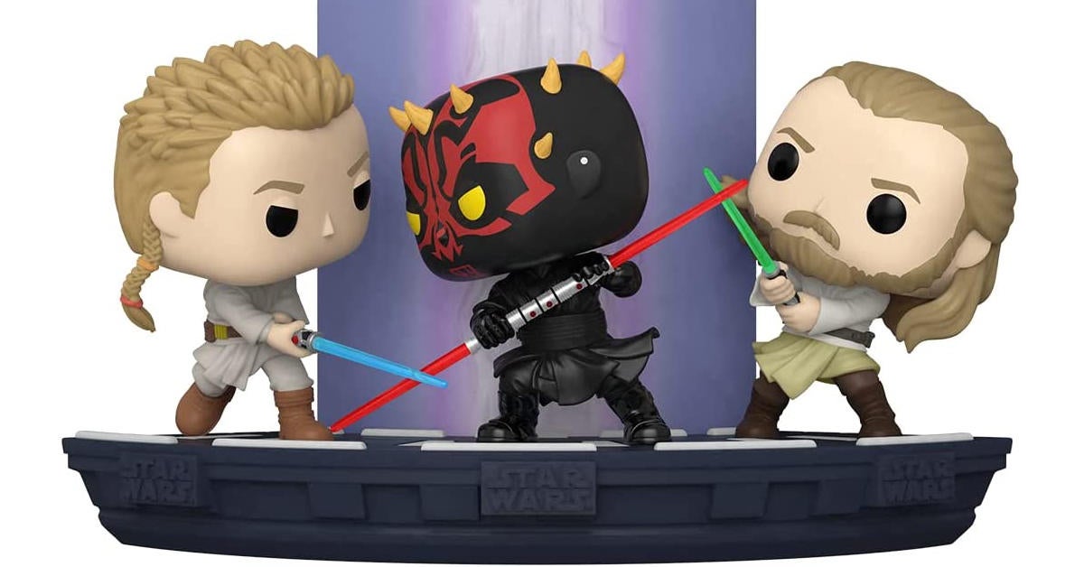 La serie Star Wars Duel of the Fates Funko Pop concluye con Qui-Gon Jinn