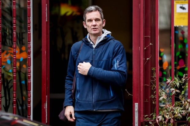 Iñaki Urdangarin saliendo del Hogar Don Orione / Gtres