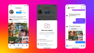La última prueba de Instagram facilita el apoyo a los movimientos sociales a través de hashtags
