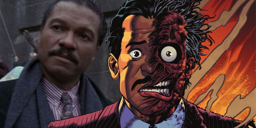 La versión de Tim Burton de Two-Face corrige el peor error de Batman Forever