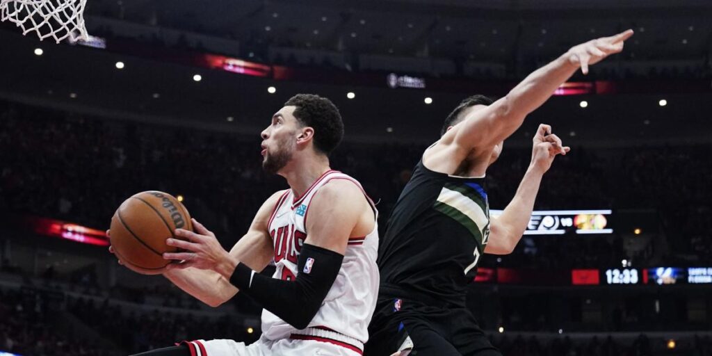 LaVine y Caruso, dudas para el quinto partido del Bucks-Bulls