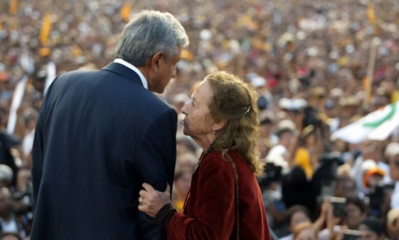 Lamenta López Obrador la muerte de Rosario Ibarra de Piedra | Video