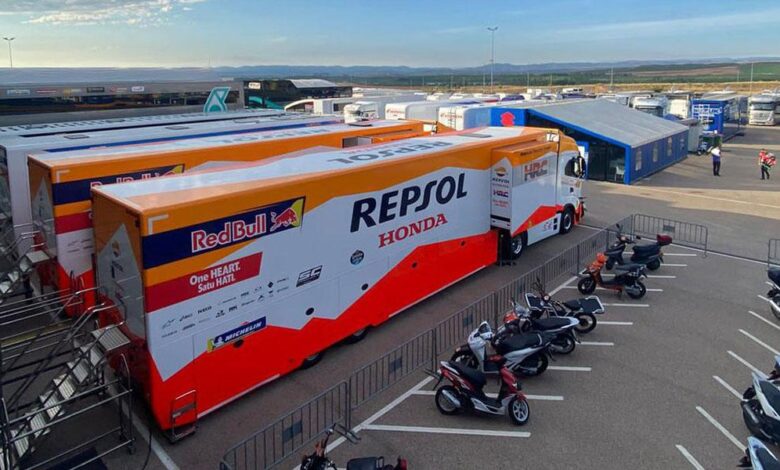 Las ' ciudades' que acompañan a la familia de MotoGP
