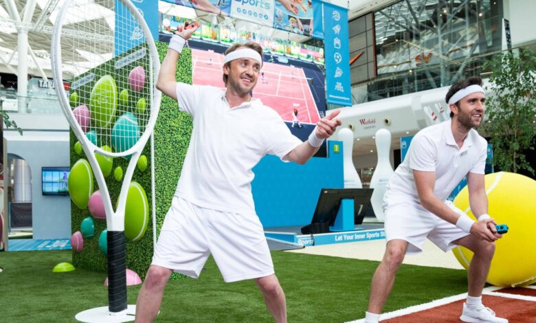 Las estrellas de Harry Potter se reúnen para el lanzamiento de Switch Sports con un equipo improbable