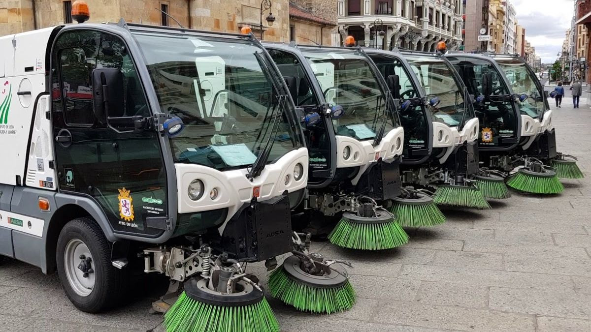 Las máquinas que barren las calles son peligrosas para la salud