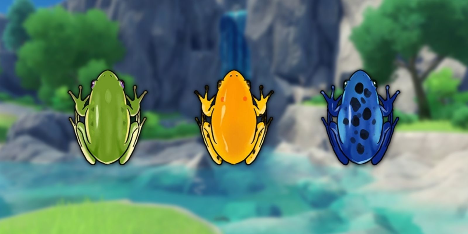 Las mejores ubicaciones de cultivo de ranas en Genshin Impact