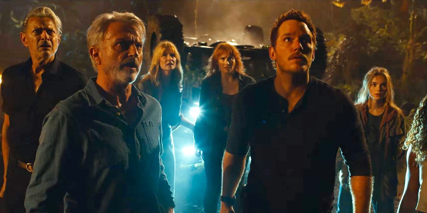 Las portadas de la revista Jurassic World Dominion dividen al elenco original y nuevo