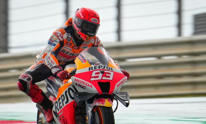 Las preguntas del doctor Charte para tratar de 'pillar' a Marc Márquez