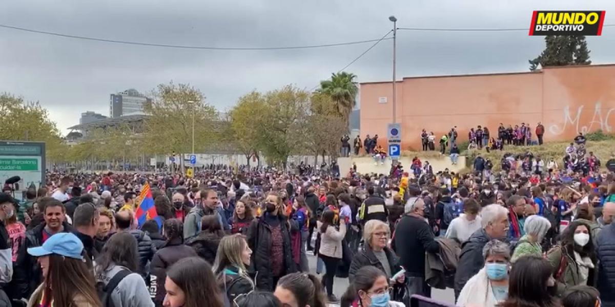 Las recomendaciones del Barça para agilizar la entrada al Camp Nou