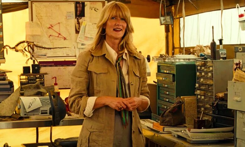 Laura Dern se burla de la relación del elenco de Jurassic Park en JW Dominion