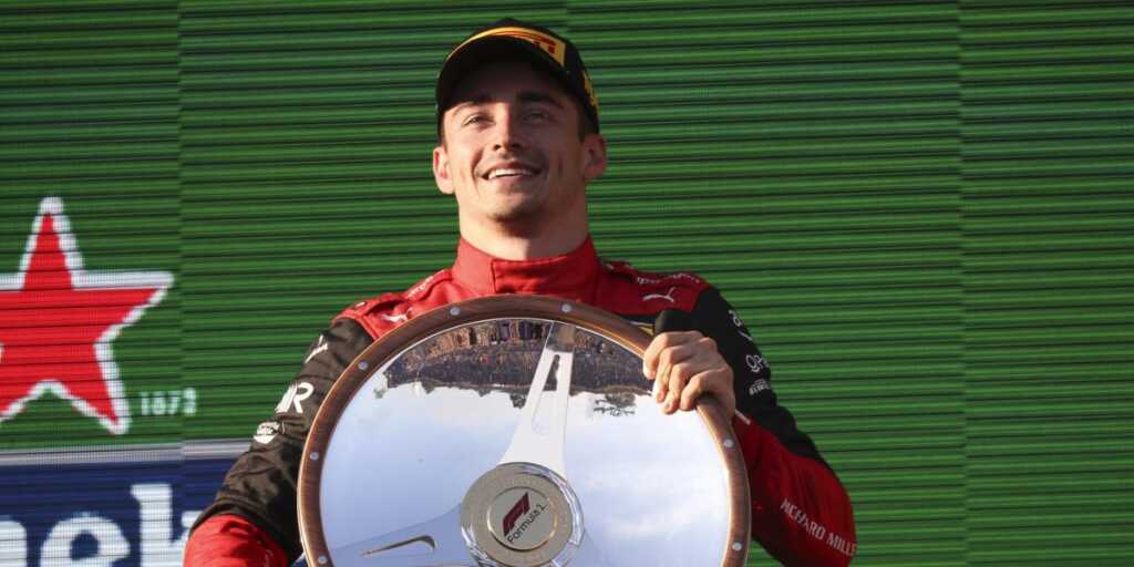 Leclerc: "El coche era totalmente increíble"