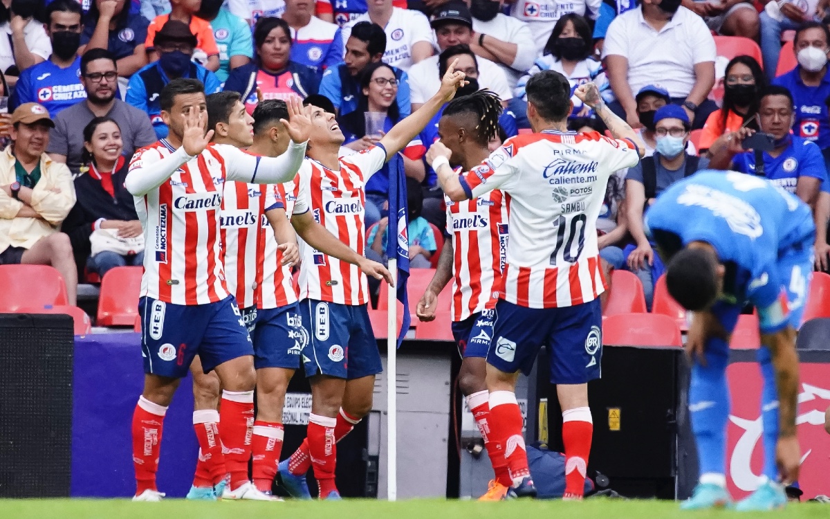 Liga MX: Descarrilan potosinos a La Máquina en el Estadio Azteca | Video