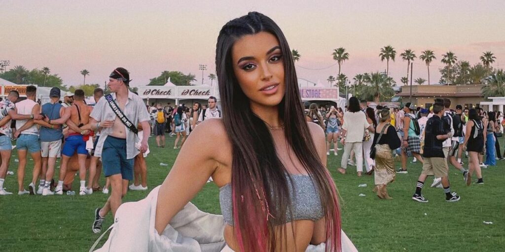 Los 'outfits' de Marta Díaz en Coachella arrasan en las redes