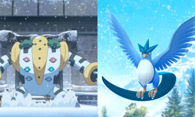 Los 10 Pokémon legendarios más débiles, según Pokémon Showdown
